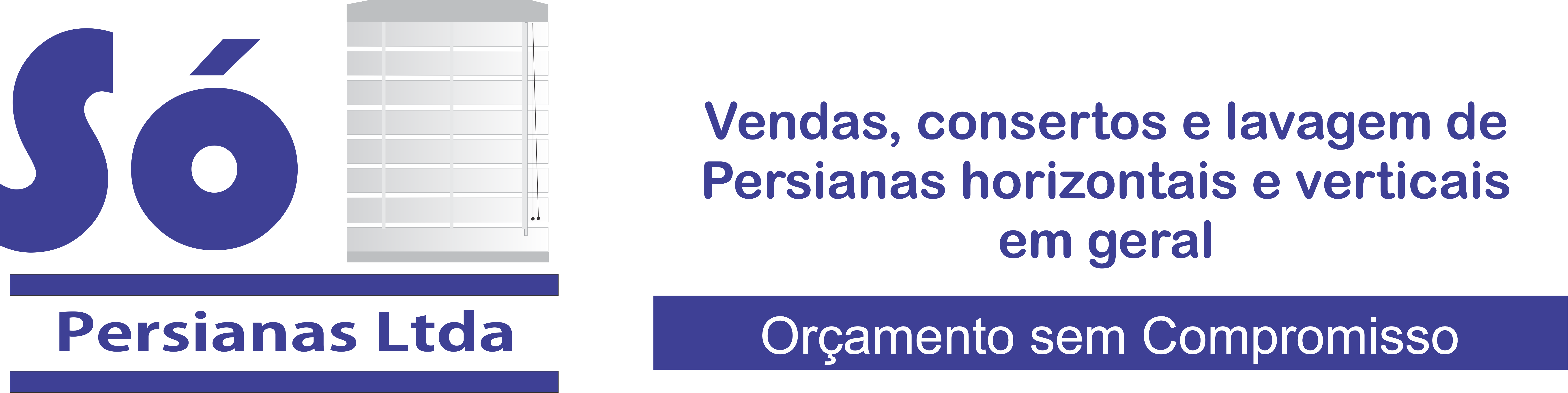 Logo Só Persianas Ltda